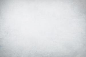 White Watercolor Texture with Recycled Paper Effect - Abstract Grunge Backdrop, Top View, Close-Up photo