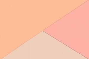 Abstract Geometric Paper Background in Peach, Pink, and Beige photo