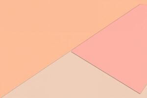 Abstract Geometric Paper Background in Peach, Pink, and Beige photo