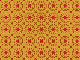 Abstract Pattern Design With Orange and Red Color Combination vector