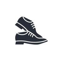 Shoes icon. .Editable stroke.linear style sign for use web design,logo.Symbol illustration. vector