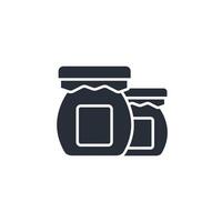 jam icon. .Editable stroke.linear style sign for use web design,logo.Symbol illustration. vector