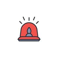 alarm icon. .Editable stroke.linear style sign for use web design,logo.Symbol illustration. vector