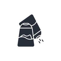 salt and pepper icon. .Editable stroke.linear style sign for use web design,logo.Symbol illustration. vector