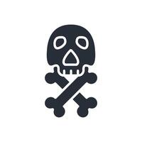 death icon. .Editable stroke.linear style sign for use web design,logo.Symbol illustration. vector