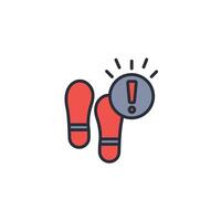 Intrusion Detection icon. .Editable stroke.linear style sign for use web design,logo.Symbol illustration. vector