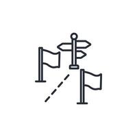 Border icon. .Editable stroke.linear style sign for use web design,logo.Symbol illustration. vector
