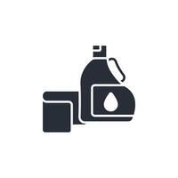 detergent icon. .Editable stroke.linear style sign for use web design,logo.Symbol illustration. vector