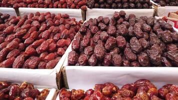 A variety of dates are displayed in boxes video