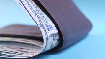 A wallet with money inside video