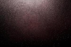 Abstract Glitter Texture Banner with Red, Black, and White Elements, Twinkling Stars Effect, Rough Rusty Surface photo