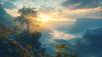 Nature Background, High-Resolution Wallpaper for a Serene and Stunning View photo