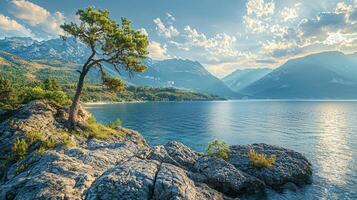 Nature Background, High-Resolution Wallpaper for a Serene and Stunning View photo