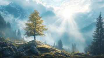 Nature Background, High-Resolution Wallpaper for a Serene and Stunning View photo