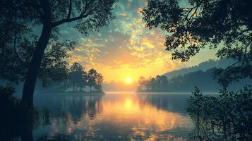 Nature Background, High-Resolution Wallpaper for a Serene and Stunning View photo