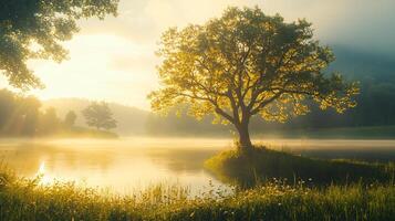 Nature Background, High-Resolution Wallpaper for a Serene and Stunning View photo