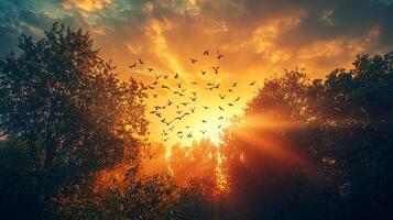 Nature Background, High-Resolution Wallpaper for a Serene and Stunning View photo