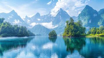 Nature Background, High-Resolution Wallpaper for a Serene and Stunning View photo