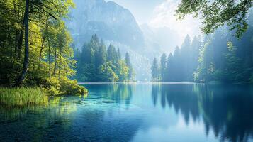Nature Background, High-Resolution Wallpaper for a Serene and Stunning View photo
