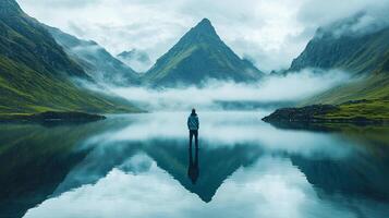 Stunning High-Resolution Nature and Landscape Backgrounds, Breathtaking Scenery in HD photo