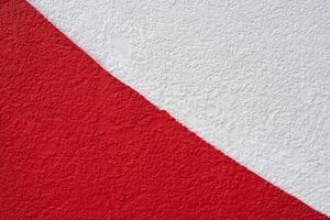 Abstract grunge white and red background, vintage rough texture. White and red design background. photo