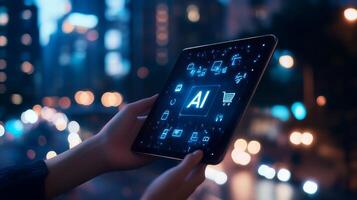 Explore how AI can transform ebusiness by improving online shopping through advanced technology and innovative strategies, leading to greater engagement and customer satisfaction photo