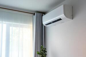Discover the efficiency of an innovative HVAC system that provides seamless air conditioning and heating, maximizing energy savings and ensuring yearround comfort with advanced technology photo