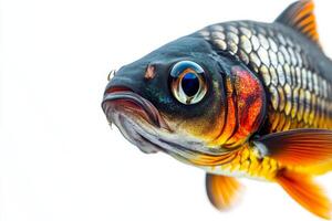 A fish with a big head and a long tail photo
