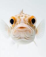 A close up of a fish with big eyes photo