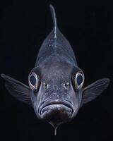 A close up of a fish with big eyes photo