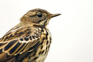 A bird is standing on a branch photo