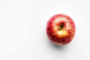 Apple Isolated With White Background photo