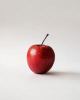 Apple Isolated With White Background photo