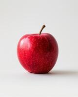 Apple Isolated With White Background photo