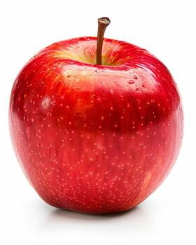 Apple Isolated With White Background photo