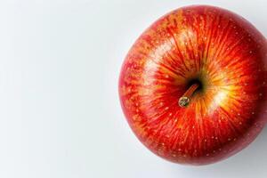 Apple Isolated With White Background photo
