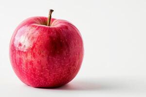 Apple Isolated With White Background photo