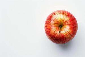 Apple Isolated With White Background photo