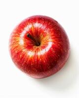 Apple Isolated With White Background photo