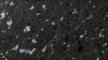 Black Granite Texture With White Speckles photo