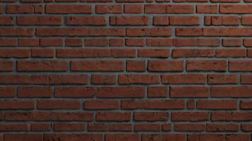 Red Brick Wall Texture Seamless Background photo