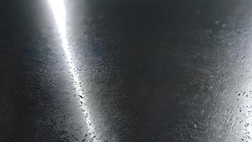 Reflective Metallic Silver Surface With Abstract Textures photo