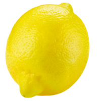 A lemon isolate on transparent background. png