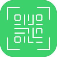 QR Code Generator Icon Design vector