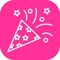 Confetti Icon Design vector