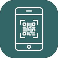 Scanning App Icon Design vector