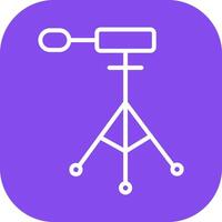 Tripod Tools Icon Design vector