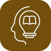 Knowledge Base Icon Design vector