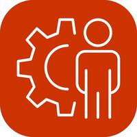 Management Icon Design vector