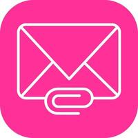 Attachments Icon Design vector